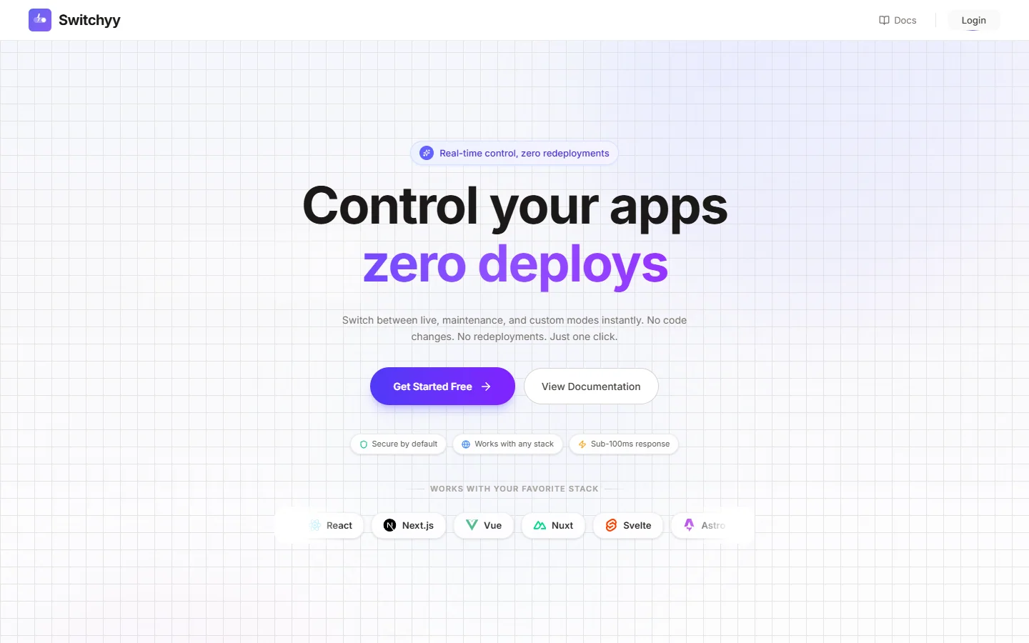 Switchyy — Real-Time App Mode Control