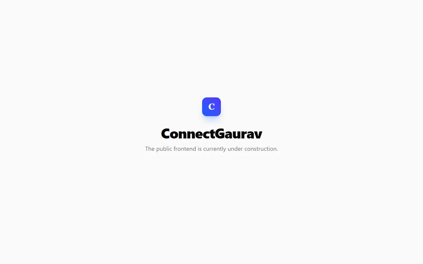 Connect Gaurav — Unified Developer Social Hub preview screenshot 2