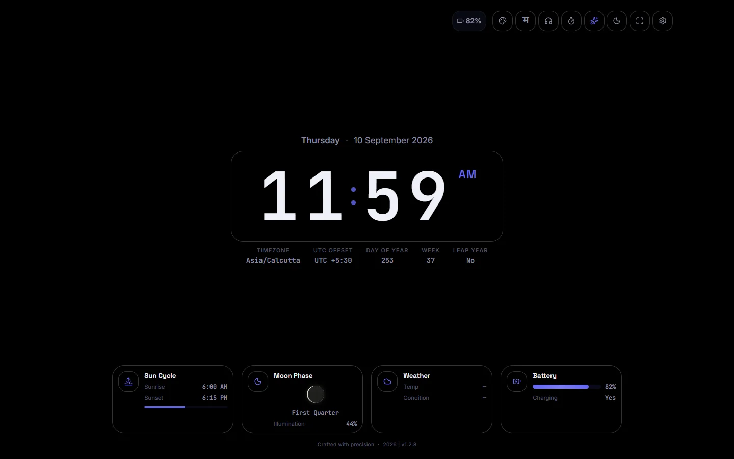 Gaurav Watch — Precision Chronograph & Time Dashboard preview screenshot 3