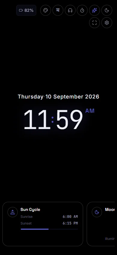 Gaurav Watch — Precision Chronograph & Time Dashboard preview screenshot 4